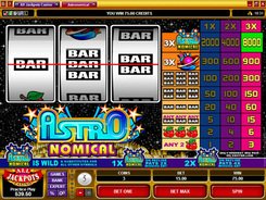 Astronomical slots